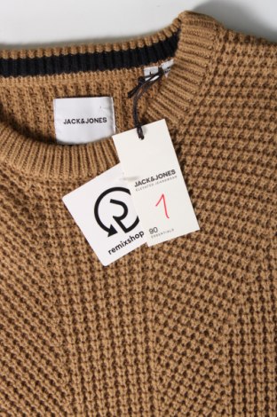 Ανδρικό πουλόβερ Jack & Roy, Μέγεθος L, Χρώμα Καφέ, Τιμή 7,42 €