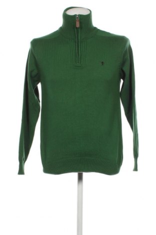 Мъжки пуловер Jean Carriere, Размер S, Цвят Зелен, Цена 16,53 лв.