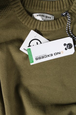 Pánsky sveter  No Excess, Veľkosť XL, Farba Zelená, Cena  37,11 €
