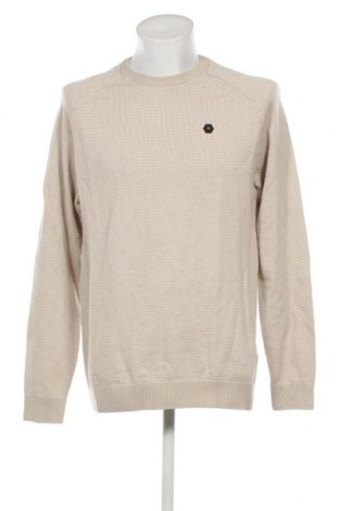 Ανδρικό πουλόβερ No Excess, Μέγεθος XXL, Χρώμα  Μπέζ, Τιμή 9,28 €
