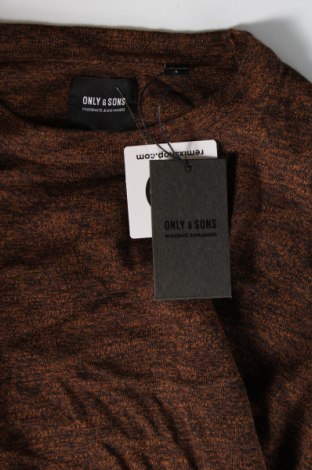 Pánsky sveter  Only & Sons, Veľkosť L, Farba Hnedá, Cena  8,54 €