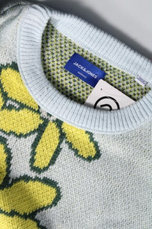 Ανδρικό πουλόβερ Originals By Jack & Jones, Μέγεθος M, Χρώμα Μπλέ, Τιμή 7,71 €