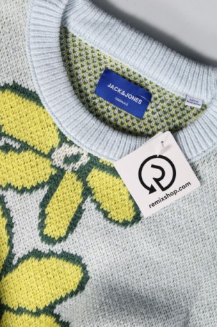 Ανδρικό πουλόβερ Originals By Jack & Jones, Μέγεθος L, Χρώμα Μπλέ, Τιμή 10,52 €