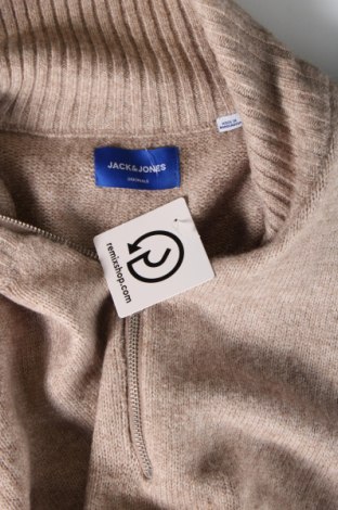 Pánsky sveter  Originals By Jack & Jones, Veľkosť L, Farba Béžová, Cena  18,93 €