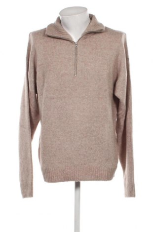 Ανδρικό πουλόβερ Originals By Jack & Jones, Μέγεθος XL, Χρώμα  Μπέζ, Τιμή 7,71 €