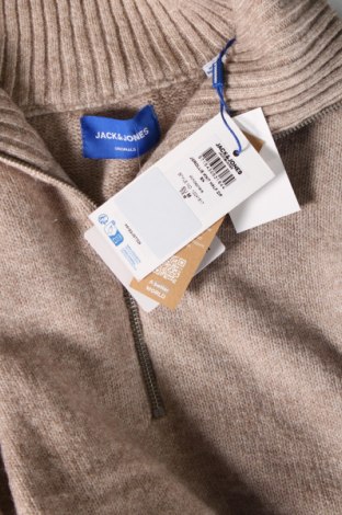 Ανδρικό πουλόβερ Originals By Jack & Jones, Μέγεθος M, Χρώμα  Μπέζ, Τιμή 18,93 €