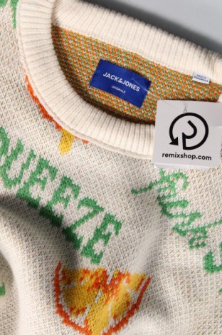 Ανδρικό πουλόβερ Originals By Jack & Jones, Μέγεθος L, Χρώμα  Μπέζ, Τιμή 10,52 €
