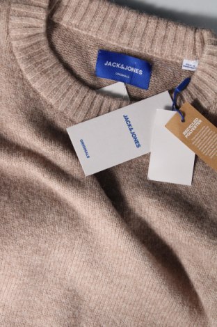 Pánsky sveter  Originals By Jack & Jones, Veľkosť L, Farba Béžová, Cena  9,46 €