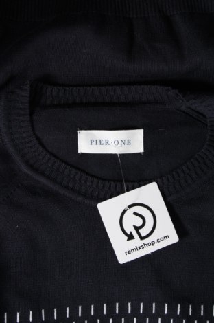 Ανδρικό πουλόβερ Pier One, Μέγεθος XL, Χρώμα Μπλέ, Τιμή 9,25 €