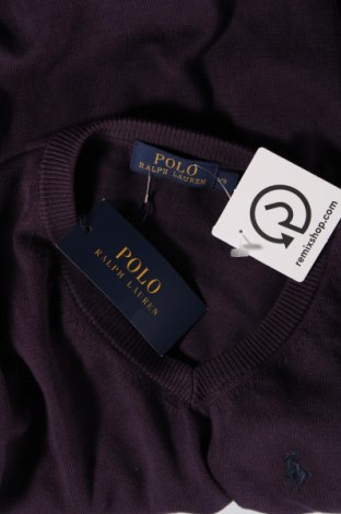 Męski sweter Polo By Ralph Lauren, Rozmiar S, Kolor Fioletowy, Cena 291,07 zł