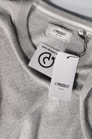 Ανδρικό πουλόβερ Produkt by Jack & Jones, Μέγεθος L, Χρώμα Γκρί, Τιμή 10,52 €