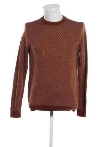 Męski sweter Produkt by Jack & Jones, Rozmiar L, Kolor Brązowy, Cena 63,44 zł