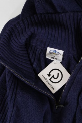 Ανδρικό πουλόβερ Ronley, Μέγεθος M, Χρώμα Μπλέ, Τιμή 5,74 €