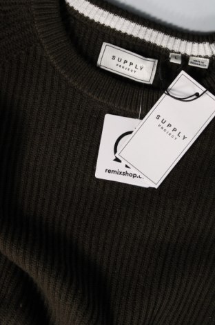 Мъжки пуловер SUPPLY PROJECT, Размер L, Цвят Зелен, Цена 17,94 лв.
