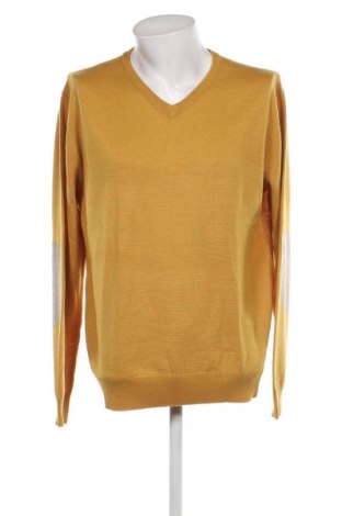 Мъжки пуловер Selected Homme, Размер XXL, Цвят Жълт, Цена 23,53 лв.