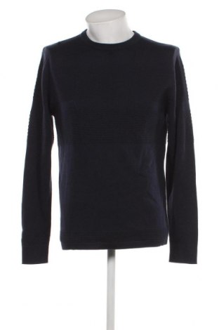 Мъжки пуловер Selected Homme, Размер L, Цвят Син, Цена 17,00 лв.