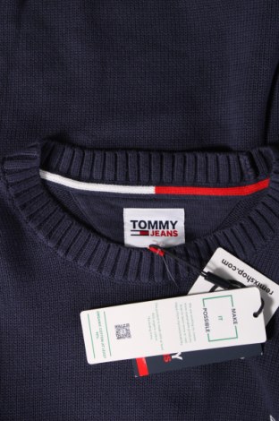 Męski sweter Tommy Jeans, Rozmiar S, Kolor Niebieski, Cena 258,60 zł