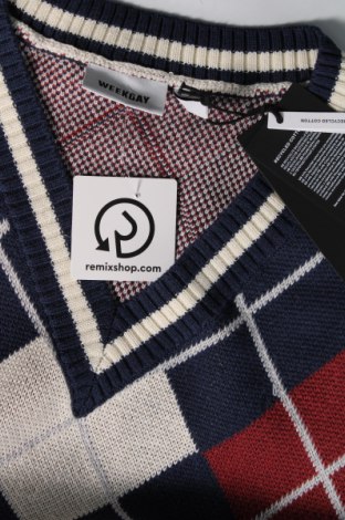 Ανδρικό πουλόβερ Weekday, Μέγεθος M, Χρώμα Πολύχρωμο, Τιμή 9,80 €