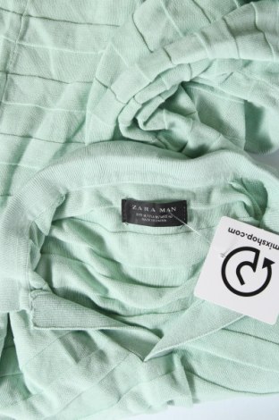 Pánsky sveter  Zara Man, Veľkosť M, Farba Zelená, Cena  13,04 €