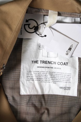 Pánsky prechodný kabát  Selected Homme, Veľkosť L, Farba Béžová, Cena  22,52 €