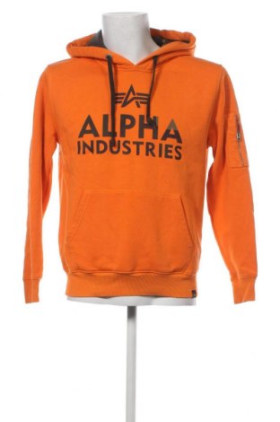Ανδρικό φούτερ Alpha Industries, Μέγεθος M, Χρώμα Πορτοκαλί, Τιμή 60,31 €
