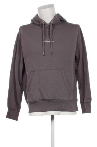 Herren Sweatshirt Calvin Klein Jeans, Größe L, Farbe Grau, Preis € 51,56