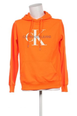 Ανδρικό φούτερ Calvin Klein Jeans, Μέγεθος M, Χρώμα Πορτοκαλί, Τιμή 45,84 €