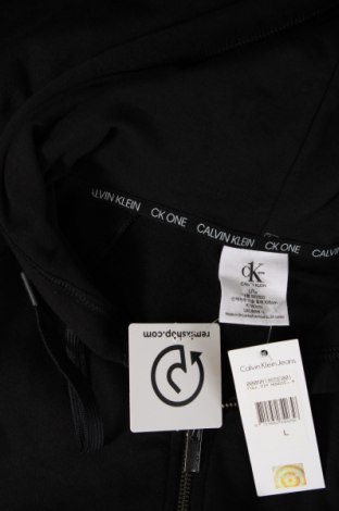 Herren Sweatshirt Calvin Klein Jeans, Größe L, Farbe Schwarz, Preis 47,60 €