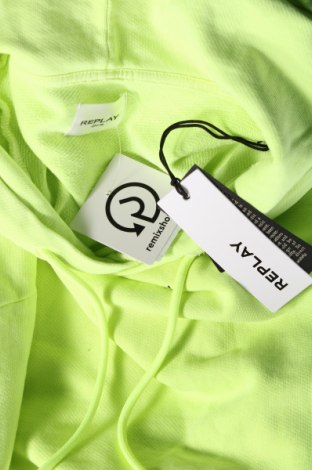 Herren Sweatshirt Replay, Größe S, Farbe Grün, Preis 65,72 €