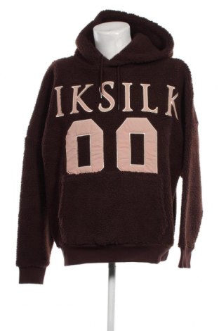 Herren Sweatshirt SikSilk, Größe XL, Farbe Braun, Preis 21,98 €