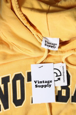 Мъжки суичър Vintage Supply, Размер M, Цвят Жълт, Цена 31,32 лв.