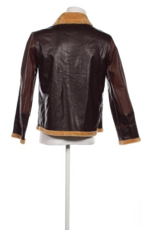 Pánská kožená bunda , Velikost M, Barva Hnědá, Cena  625,00 Kč