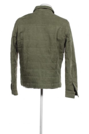 Pánska kožená bunda , Veľkosť L, Farba Zelená, Cena  75,36 €