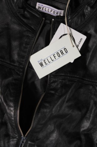 Pánska kožená bunda  Blue Wellford, Veľkosť XXL, Farba Čierna, Cena  191,71 €