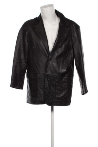 Ανδρικό δερμάτινο μπουφάν Canda, Μέγεθος XL, Χρώμα Μαύρο, Τιμή 42,36 €