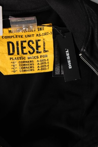 Ανδρικό δερμάτινο μπουφάν Diesel, Μέγεθος M, Χρώμα Μαύρο, Τιμή 600,52 €