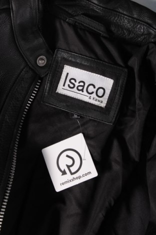 Pánska kožená bunda  Isaco & Kawa, Veľkosť XL, Farba Čierna, Cena  157,73 €