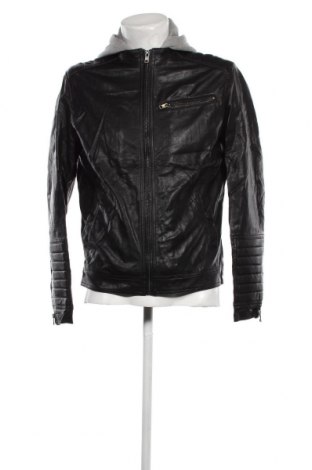 Pánska kožená bunda  Jack & Jones, Veľkosť L, Farba Čierna, Cena  41,62 €