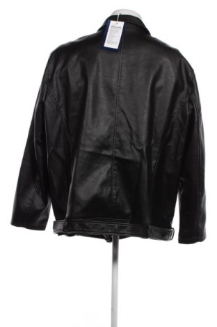 Pánska kožená bunda  Jack & Jones, Veľkosť XL, Farba Čierna, Cena  39,18 €