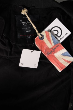 Pánska kožená bunda  Pepe Jeans, Veľkosť S, Farba Čierna, Cena  53,91 €
