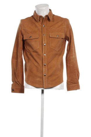 Pánska kožená bunda  Selected Homme, Veľkosť M, Farba Béžová, Cena  176,29 €