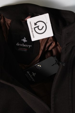 Мъжко палто Dewberry, Размер 3XL, Цвят Кафяв, Цена 91,16 лв.