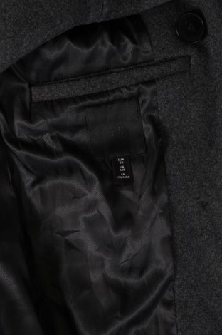 Мъжко палто H&M, Размер L, Цвят Сив, Цена 37,45 лв.