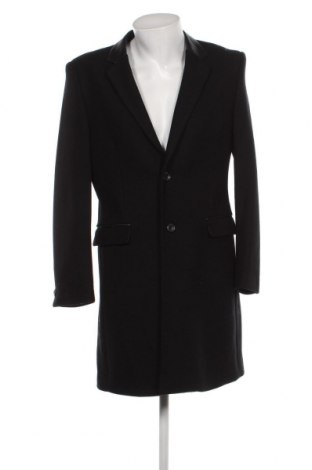 Мъжко палто H&M, Размер L, Цвят Черен, Цена 70,97 лв.