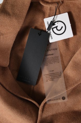 Ανδρικά παλτό Selected, Μέγεθος S, Χρώμα Καφέ, Τιμή 98,17 €