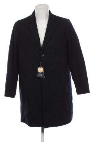 Pánský kabát  Pull&Bear, Velikost L, Barva Modrá, Cena  873,00 Kč