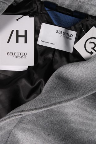 Herrenmantel Selected Homme, Größe S, Farbe Grau, Preis 126,80 €
