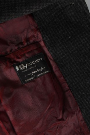 Ανδρικά παλτό Society, Μέγεθος M, Χρώμα Γκρί, Τιμή 8,98 €