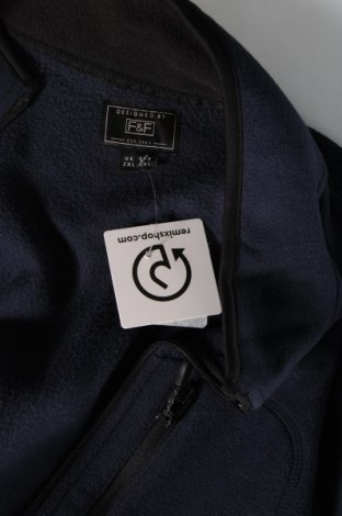 Ανδρική ζακέτα fleece F&F, Μέγεθος XXL, Χρώμα Μπλέ, Τιμή 19,95 €