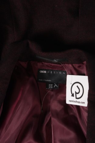 Herren Sakko ASOS, Größe M, Farbe Rot, Preis 12,13 €